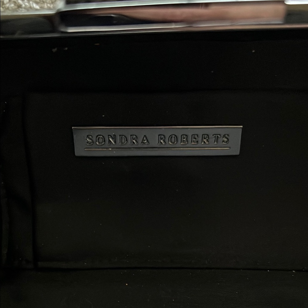 VINTAGE - Black Sondra Roberts Clutch - Picture 6 of 11